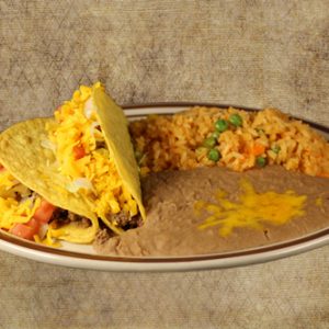 Lunch Crispy Taco Dinner